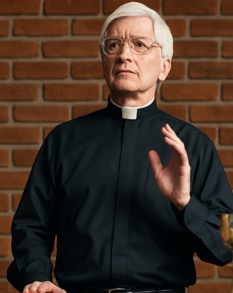 a-priest-or-minister-in-black-vector-53725141